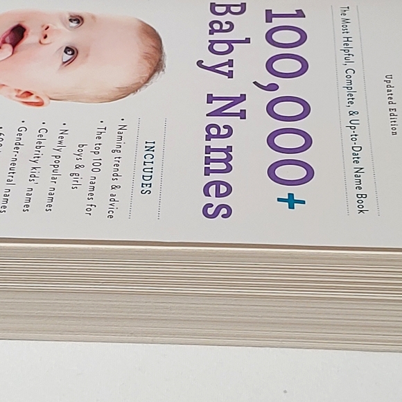 100,000+ Baby Names Book (Most helpful- Complete- Up to Date) Bruce Lansky - Picture 8 of 14